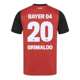 Bayer Leverkusen Alejandro Grimaldo #20 Hjemme skjorte 2024-25 Kortermet